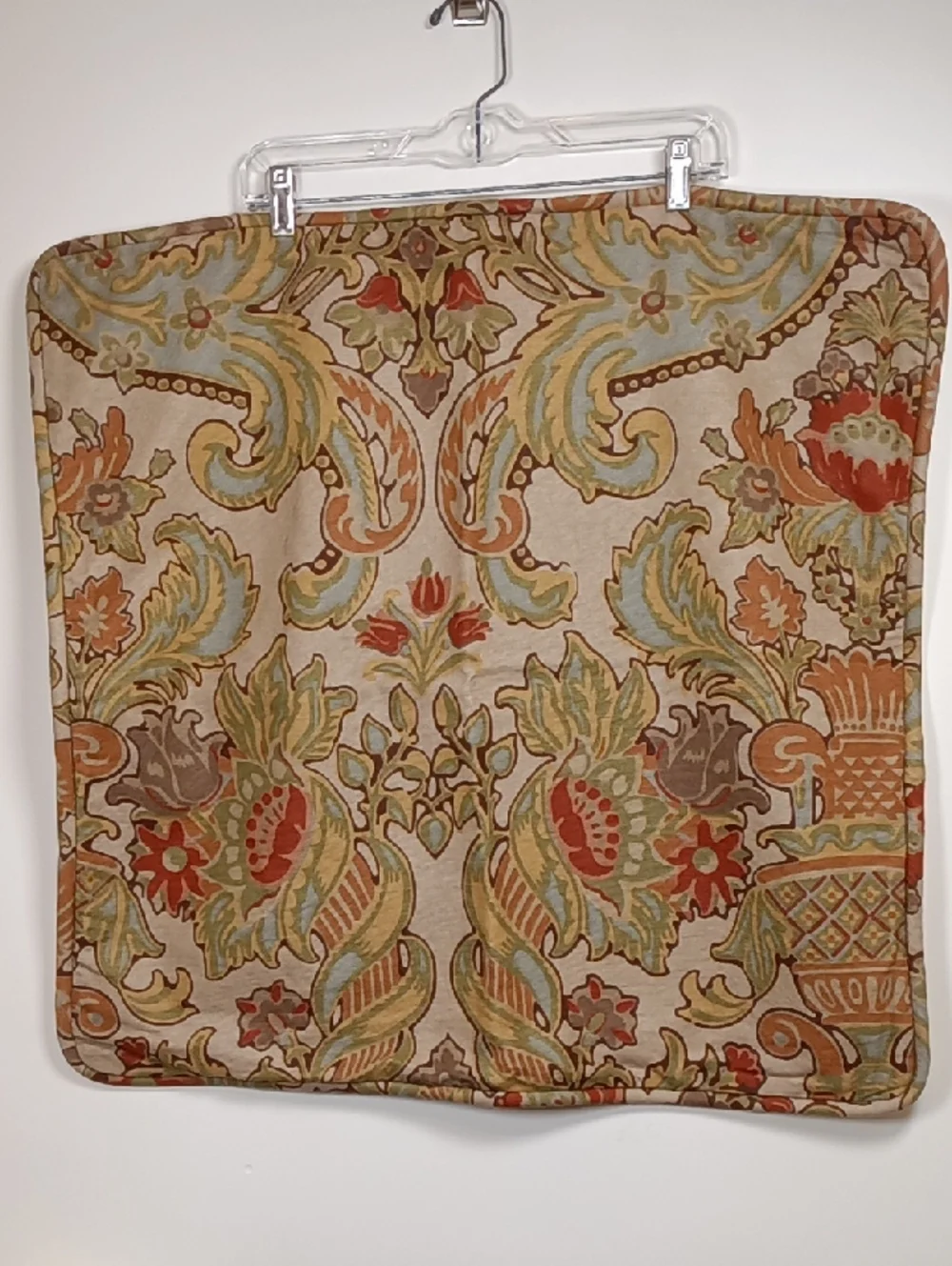 Pottery Barn Simone Linen/ Cotton Standard + Euro Sham Jacobean Palampore